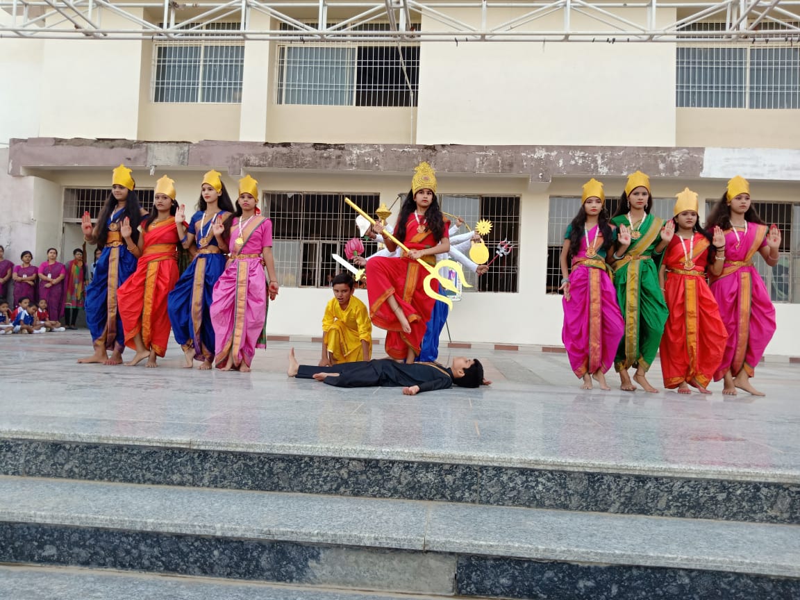 Special Assembly On Navratri And Dussehra